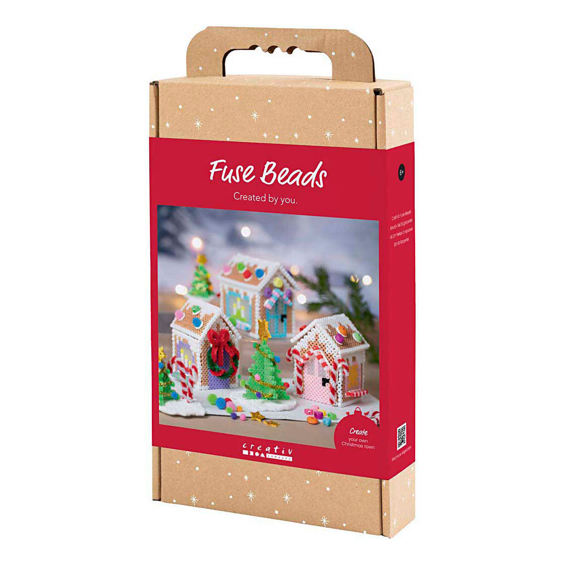 Société créative https : www.ccobby.nl hobbyset-iron-beads-christmas-house-diverse-colors-1-doos