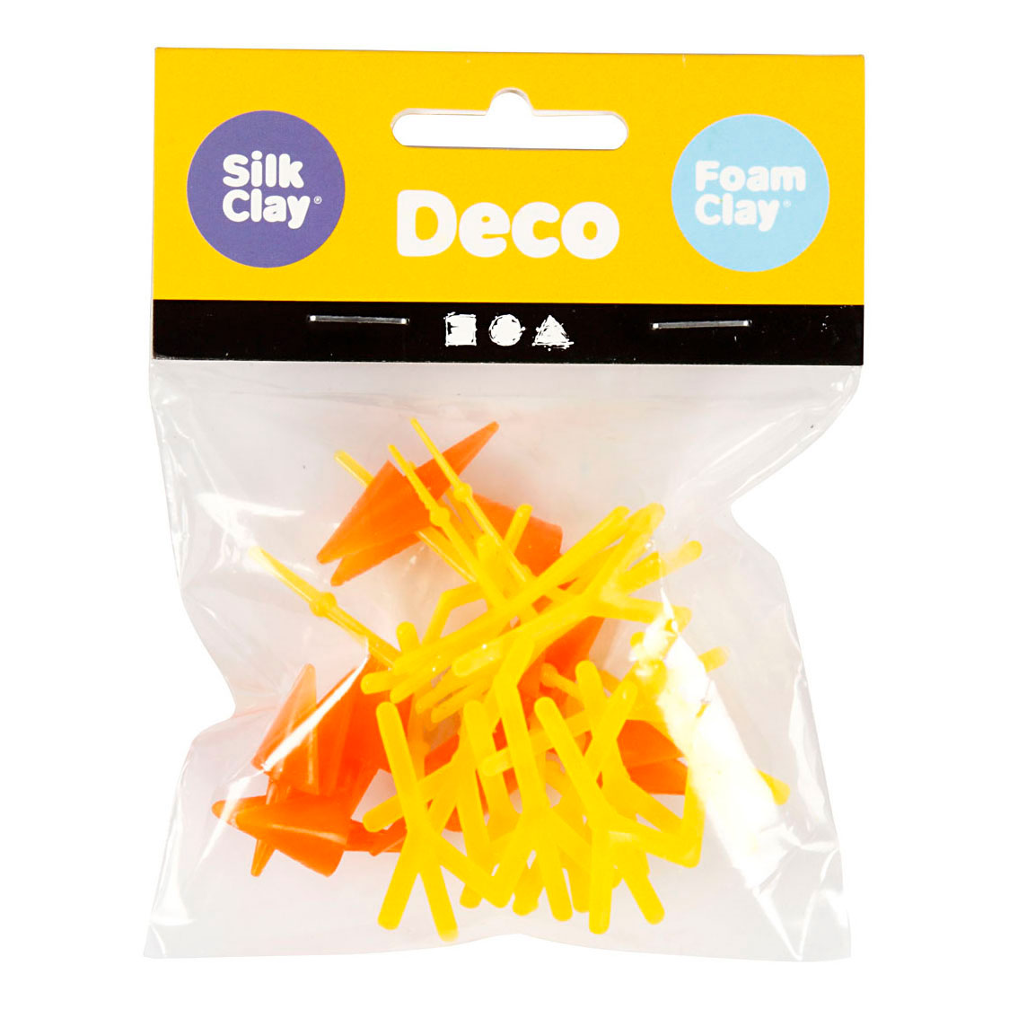 Société créative https: www.ccobby.nl poulet-becs-et-pieds-h-28-mm-l-30-37-mm-orange-jaune-8-set-1-box