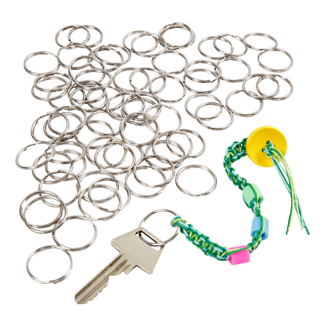 Porte-clés Creativ company, d 25 mm, 100 pièces, 1 boîte