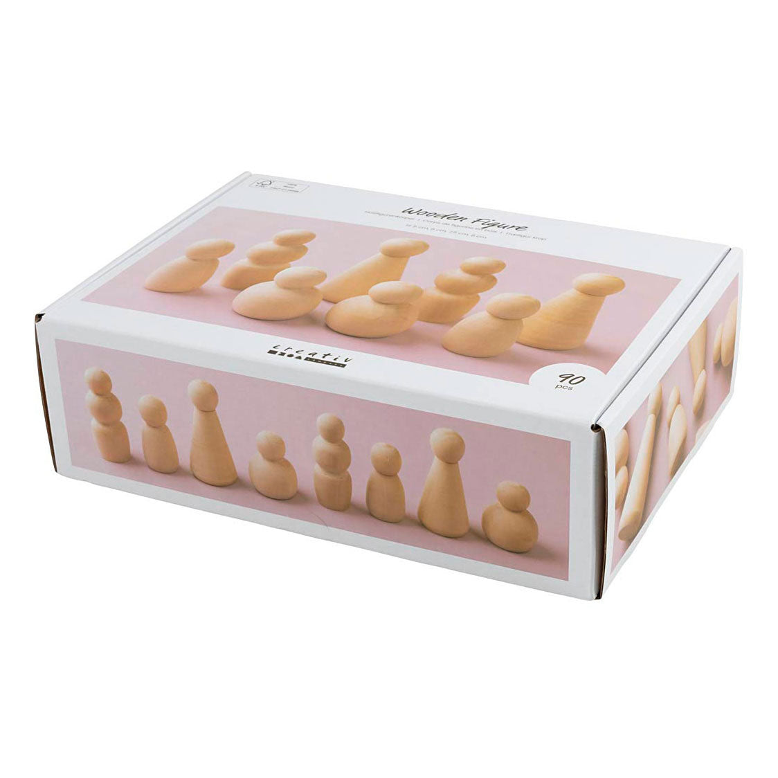 Entreprise créative https: www.ccobby.nl figurine-en-bois-h-5-8-cm-90-div-1-box