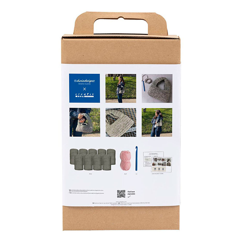Entreprise créative https: www.cchobby.nl hobbyset-haken-stoere-bag-olijfgroen-1-doos