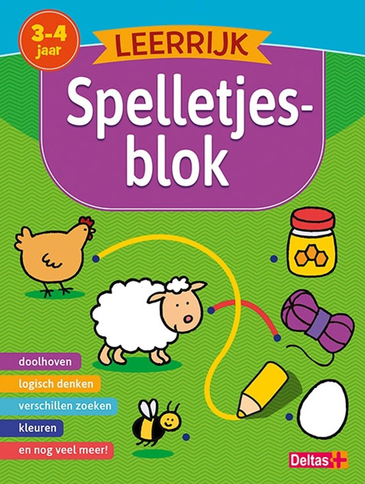 Bloc de jeu éducatif Deltas (3-4 ans)