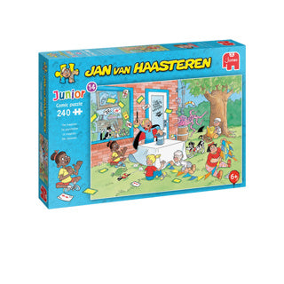 Jumbo Jan van Haasteren puzzle junior magicien 240 pièces | 2 pièces