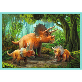 Trefl puzzle dinosaure 10 en 1