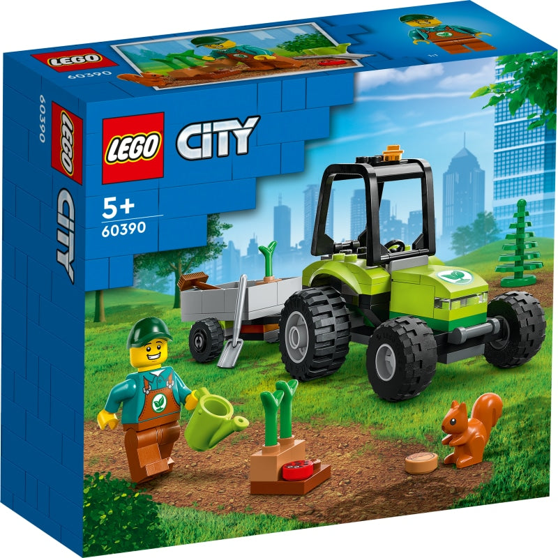 Lego city - 60390 tracteur du parc
