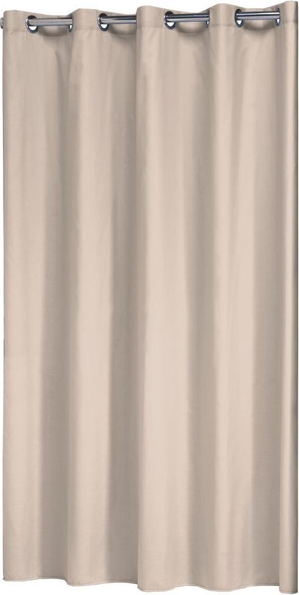 Rideau de douche sceaux coloris 180x200 cm ecru