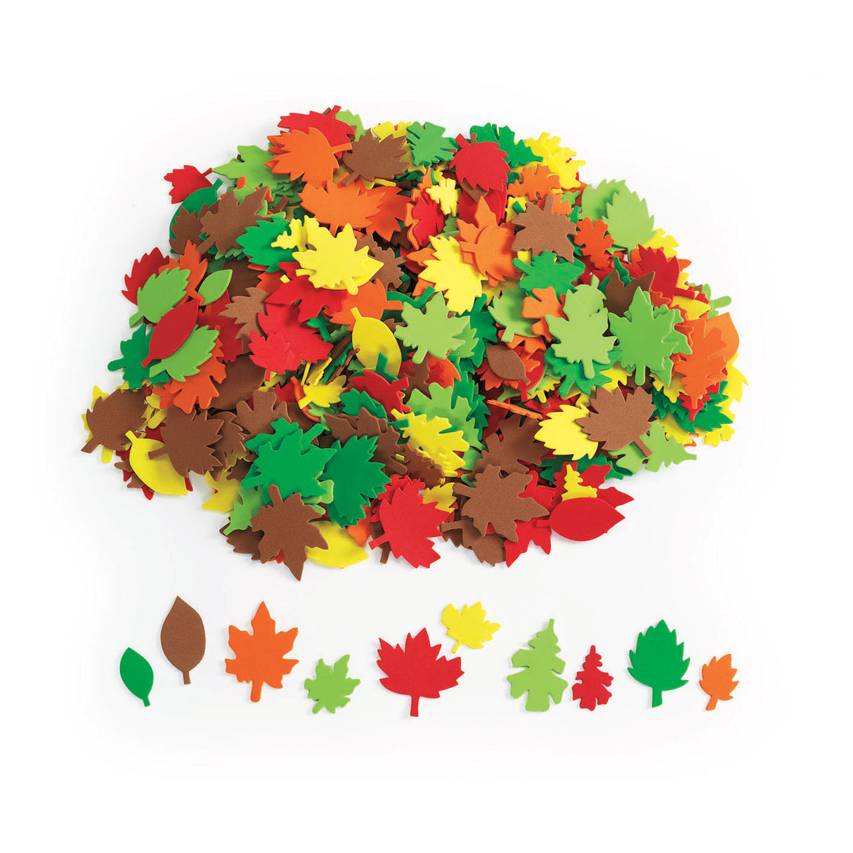 Colorations - mousse de feuilles colorées, 500 pcs.