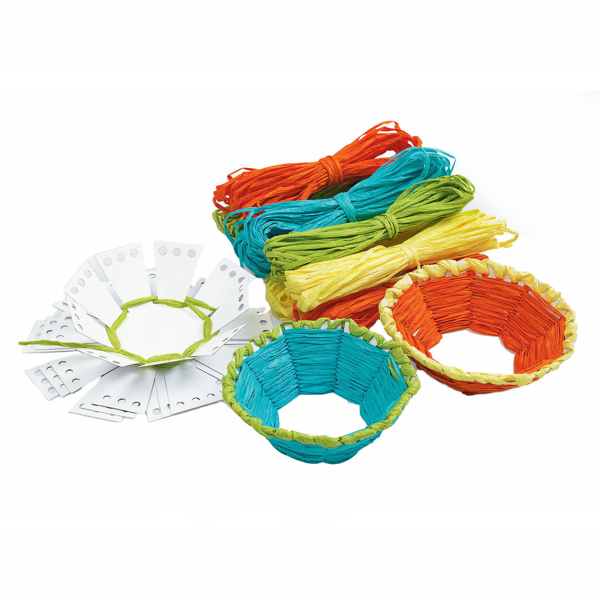 Colorations - fabriquez votre propre panier tressé, lot de 12