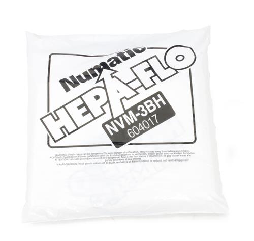 Sac d'aspirateur Numatic nvm-3bh hepaflow (10 pièces)