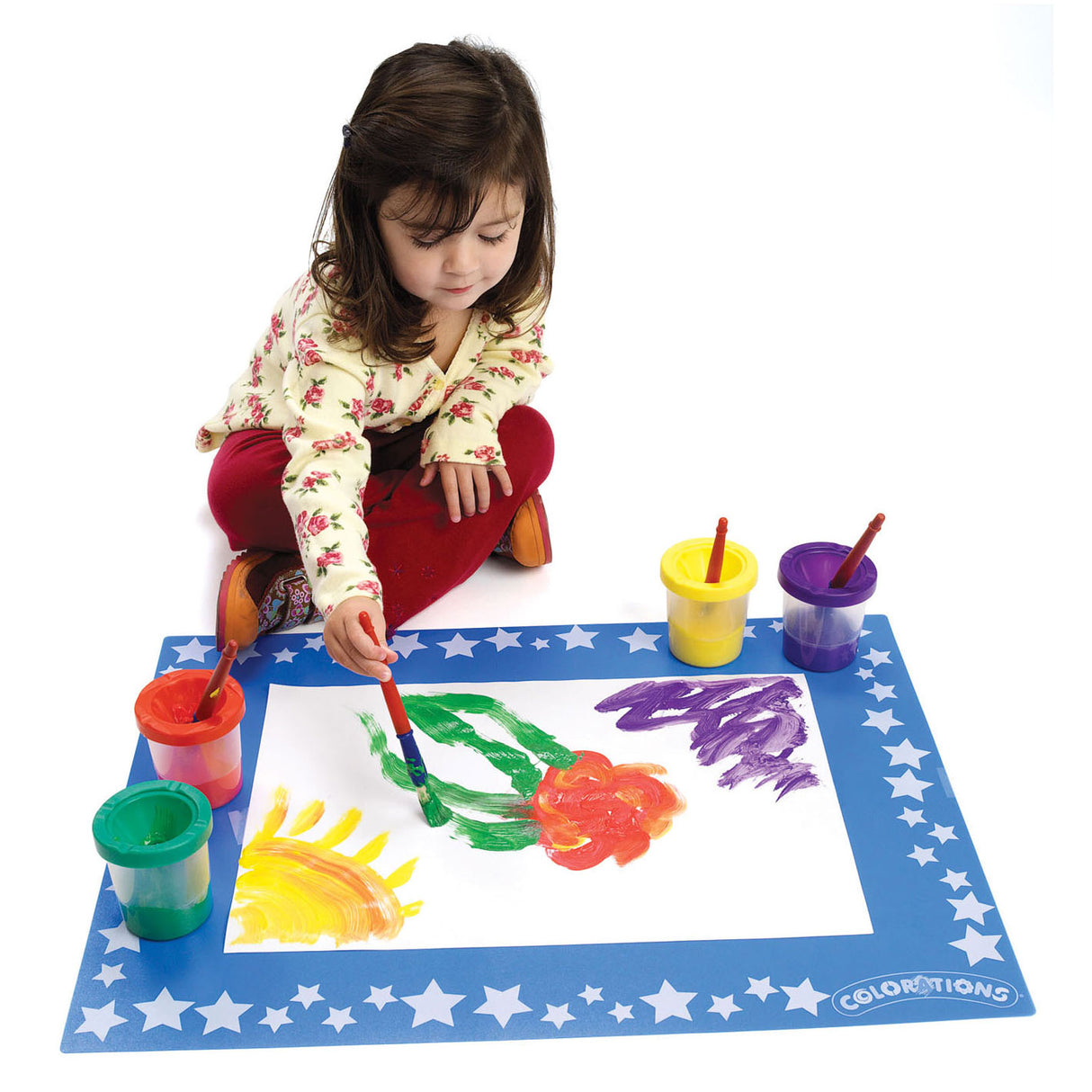 Colorations Keep it Clean Set de table, lot de 6