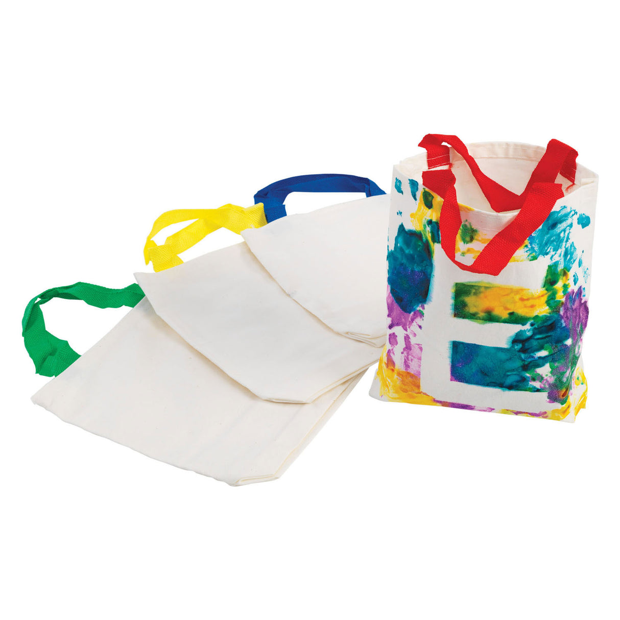 Colorations - Sac de transport en coton, ensemble de 12