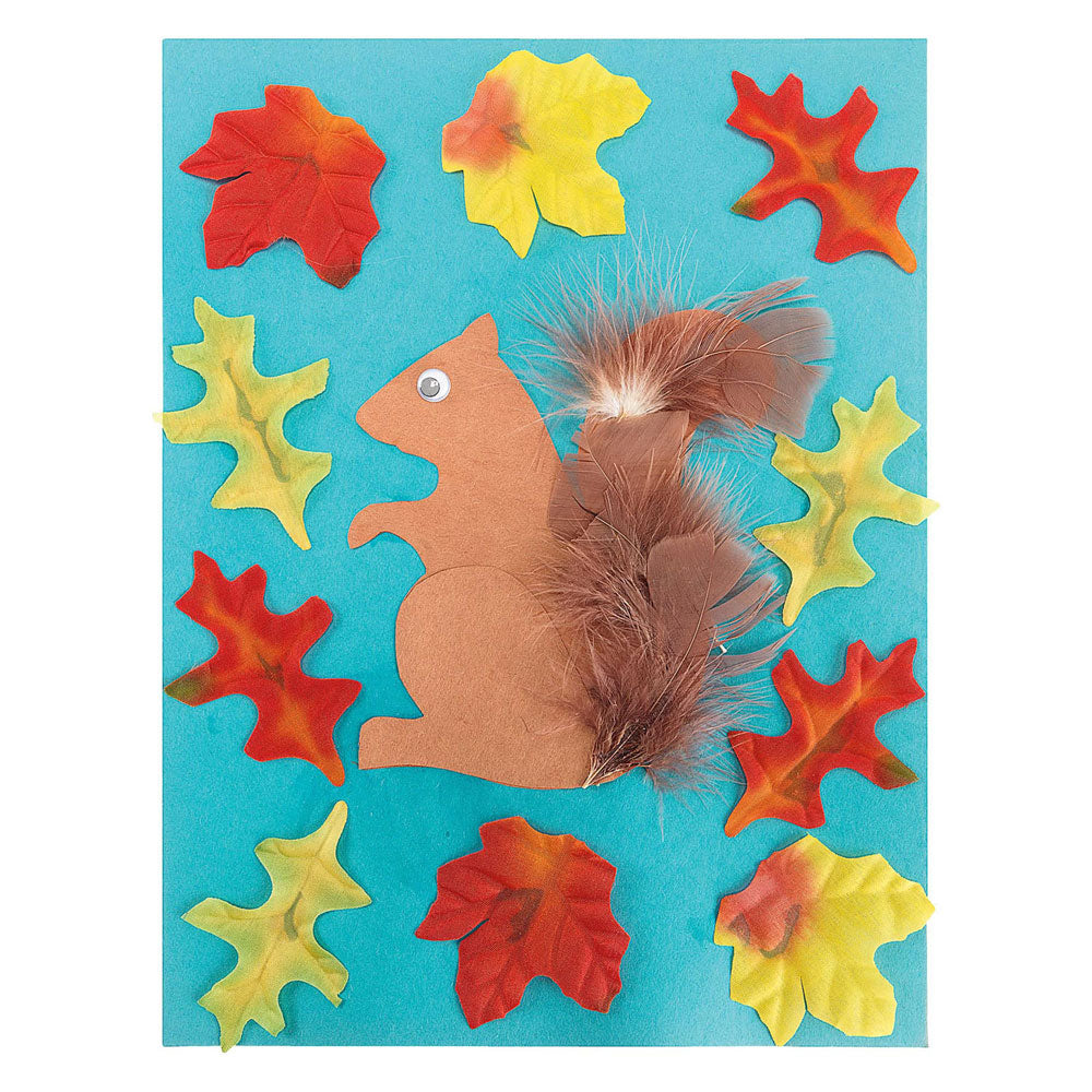 Colorations - feuilles d'automne en tissu, 200 pcs.