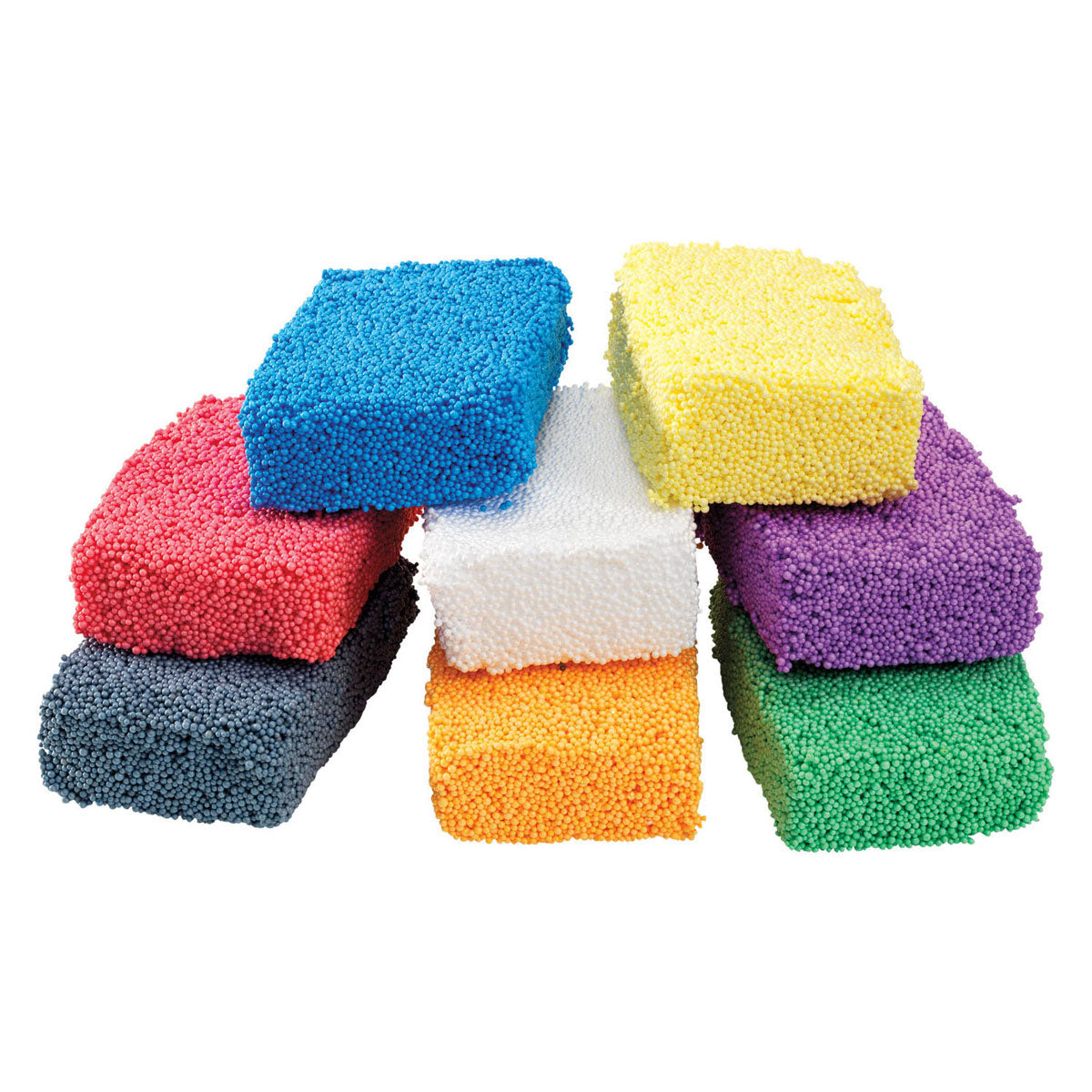 Colorations - couleur d'argile en mousse, ensemble de 8