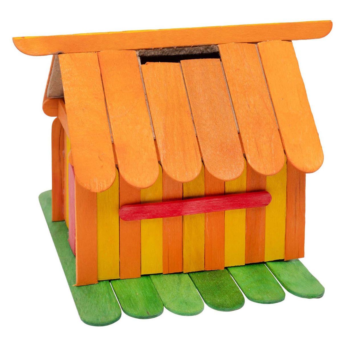 Colorations - tirelires en forme de maison, 3 pcs.