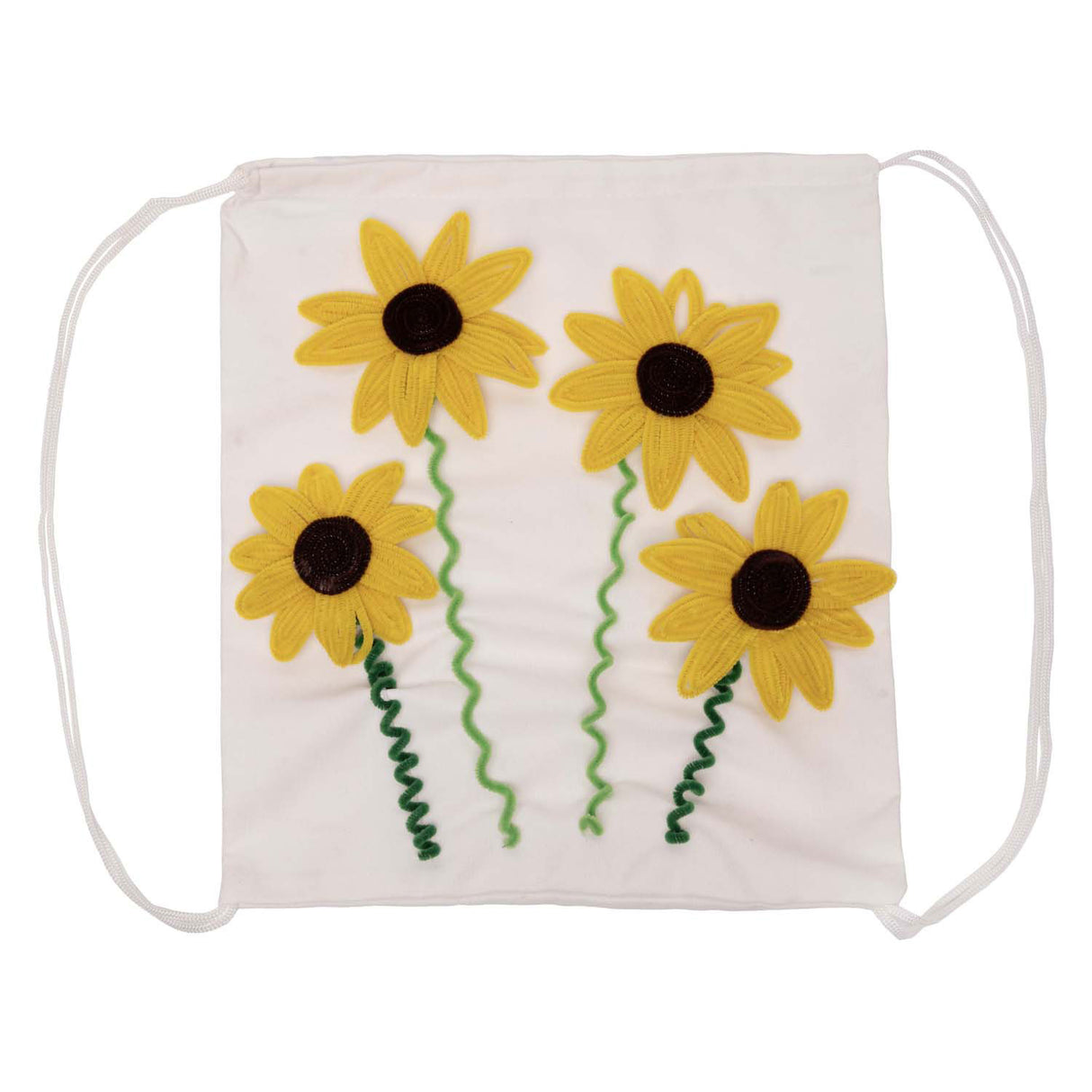 Colorations - sac de sport en coton durable, 35 x 34 cm, 5 pcs.