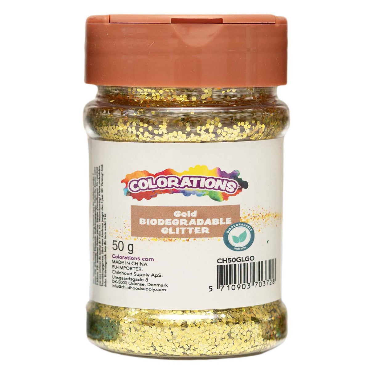 Colorations - or pailleté biodégradable - 50g