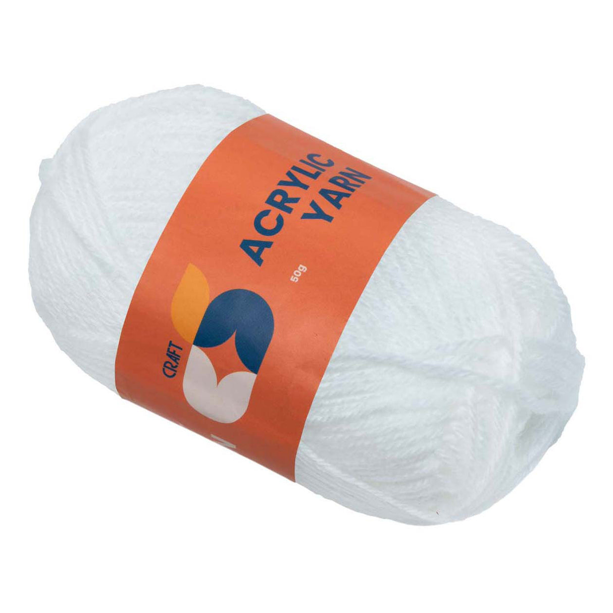 Colorations - fil acrylique blanc, 50g