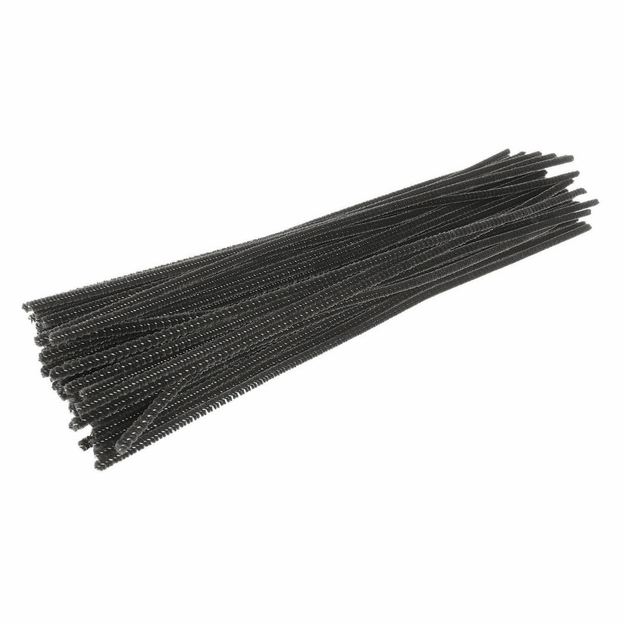 Colorations - fil chenille noir, 100 pcs.