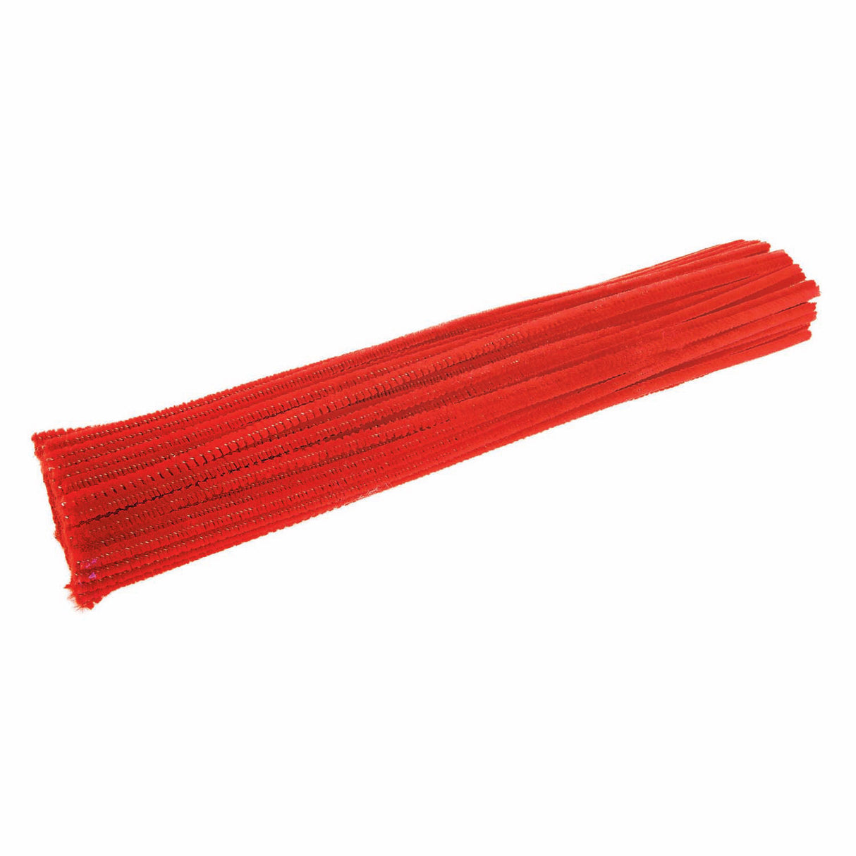 Colorations - fil chenille rouge, 100 pcs.
