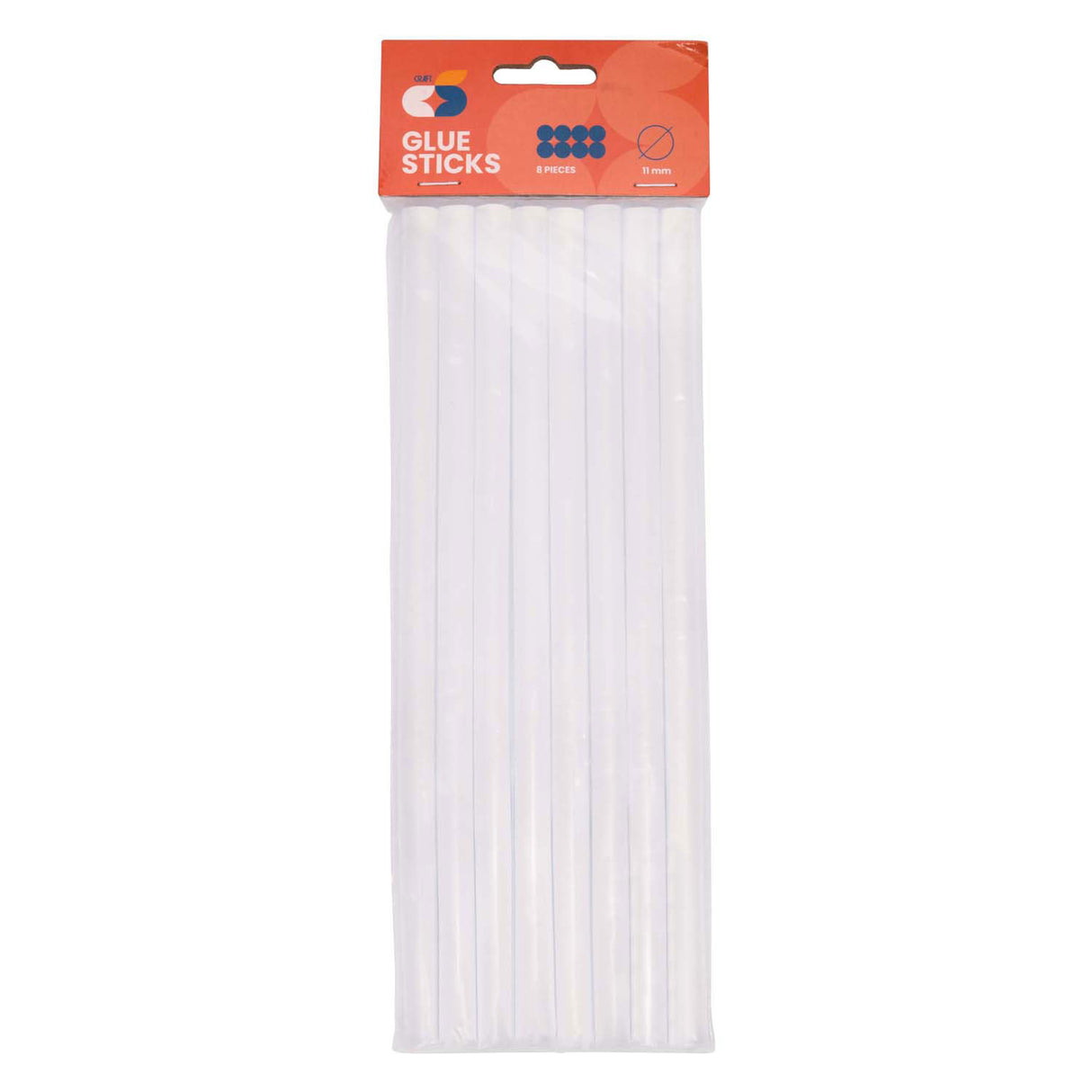 Colorations - bâtons de colle thermofusible 11x250 mm, 8 pcs.