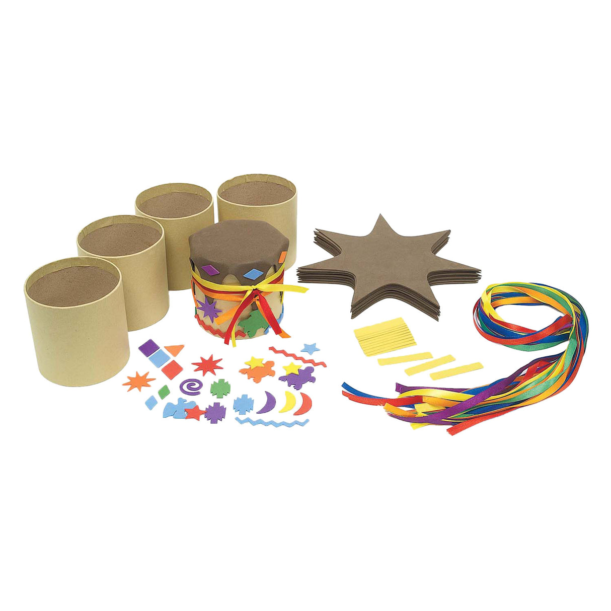 Colorations - fabriquez votre propre tambour, 12 pcs.