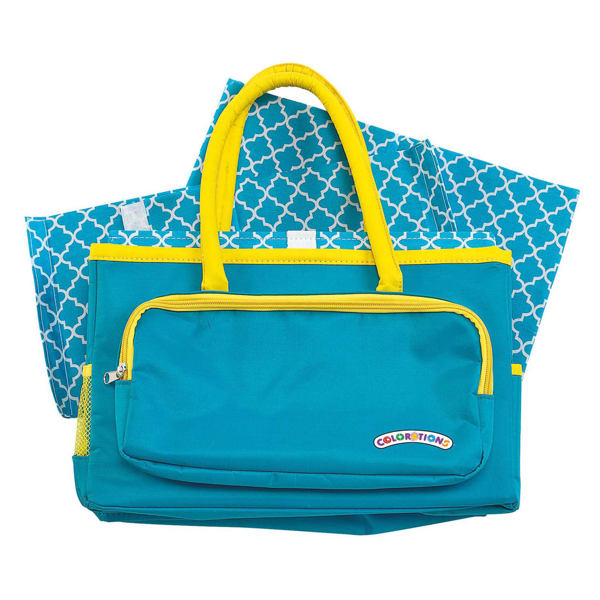 Colorations - sac pliable - 8 compartiments
