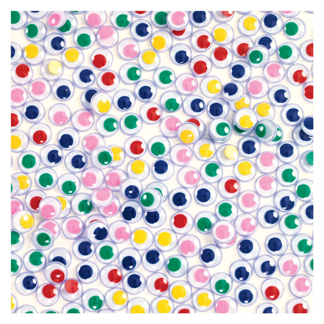 Colorations - yeux écarquillés colorés, 1000pcs.