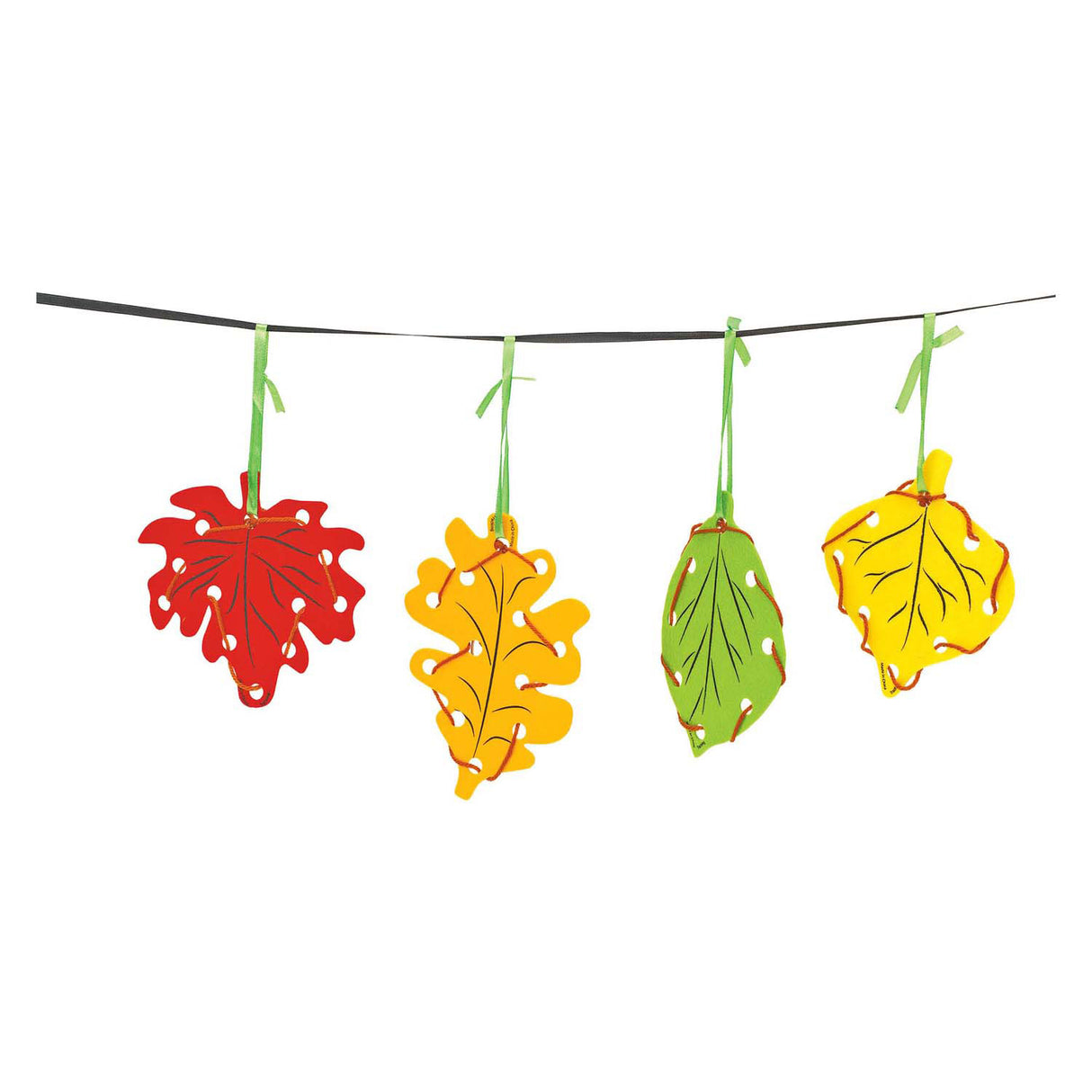 Colorations - feuilles de tresse, 24 pcs.