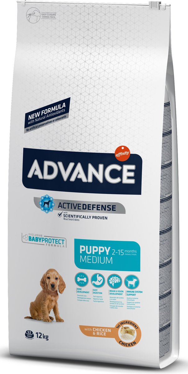 Advance - Puppy Protect, nourriture pour chien de taille moyenne
