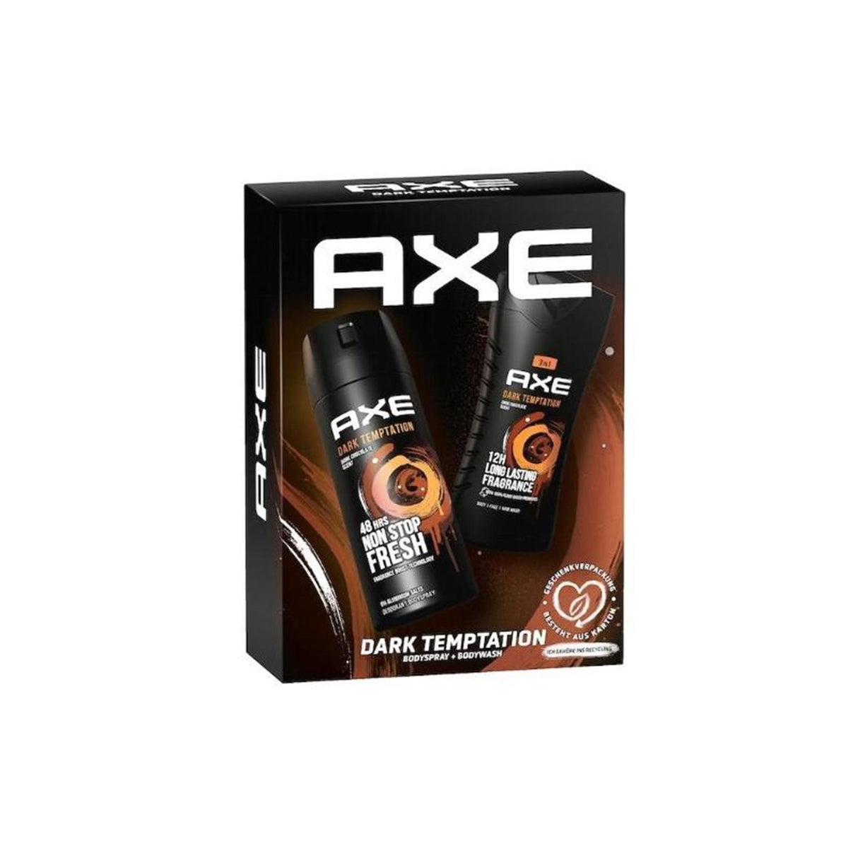 Axe coffret cadeau dark tempo 2 pièces