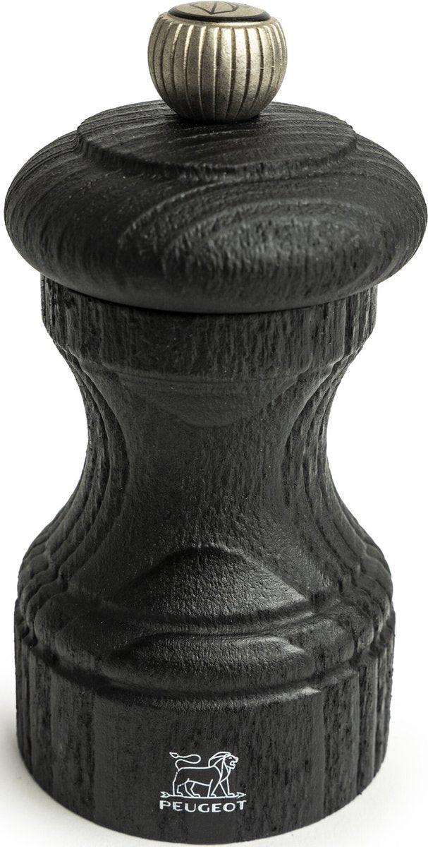 Moulin à poivre Peugeot bistro nature 10 cm - noir - bois PEFC