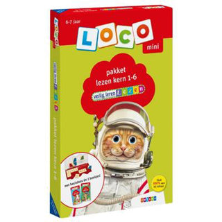 Loco mini - apprendre à lire en toute sécurité paquet noyau 1-6 (6-7 ans)