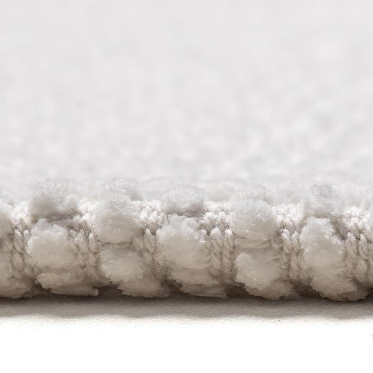 Wicotex tapis de bain tresse classique 60x90 blanc