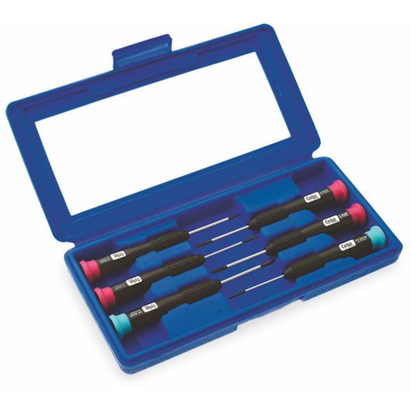 Tournevis Set Précision 4X Slot 2x croix
