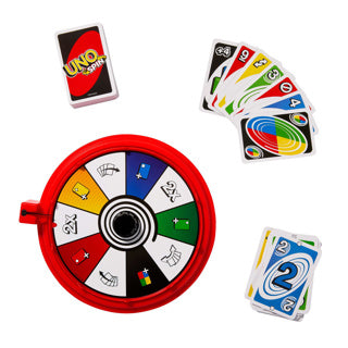 Jeu de cartes Mattel Games Uno Spin