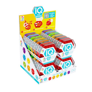 Smartgames IQ mini hexpert - jeu de réflexion de poche puzzle de voyage - 120 devoirs avec grille hexagonale - jeu solo éducatif - à partir de 7 ans