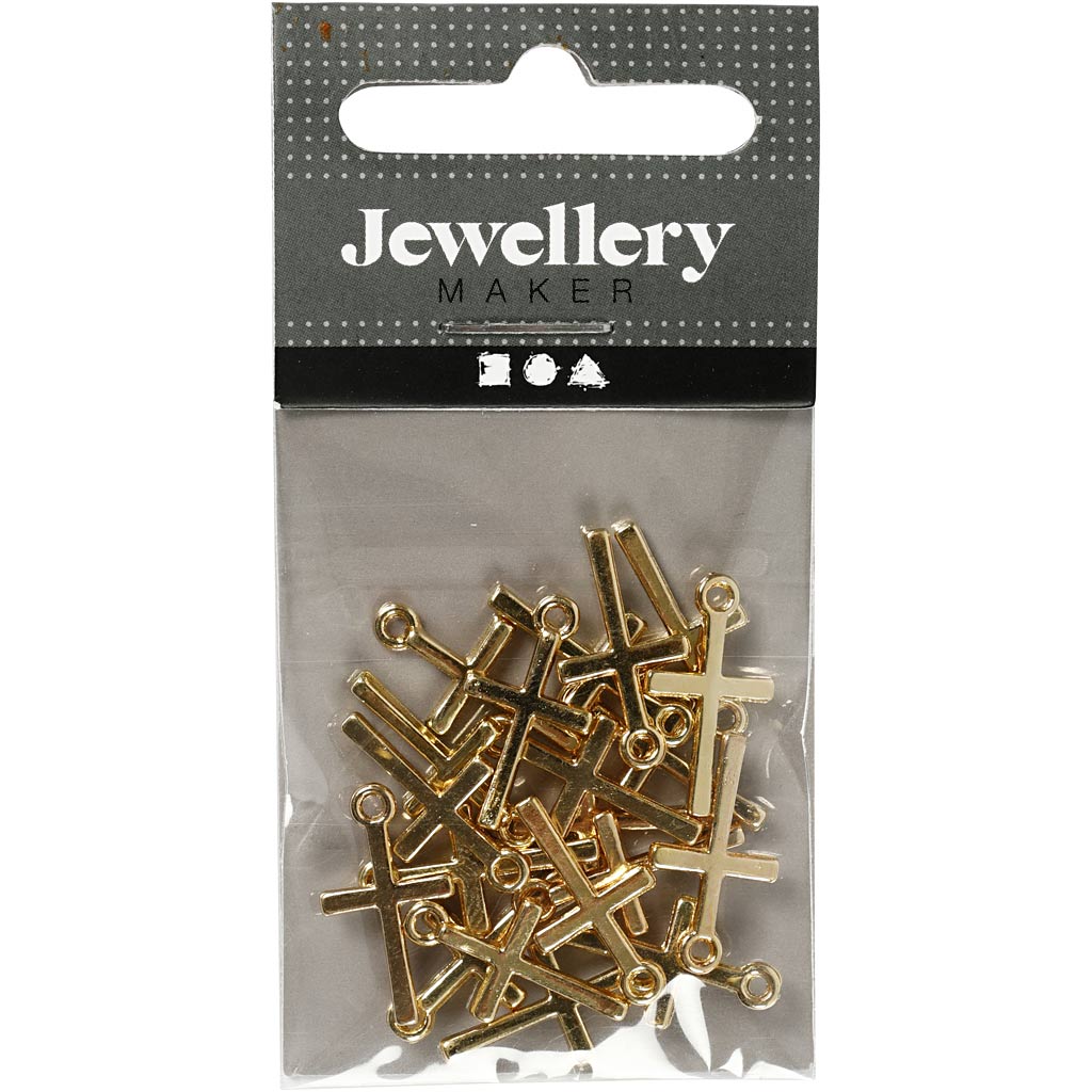 Société créative https: www.ccobby.nl pendentif-taille-10x18-mm-plaqué-or-20-pièces-1-boîte