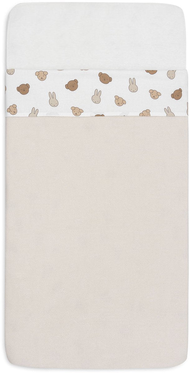 Jollein baby laken ledikant - 120x150cm - miffy and friends
