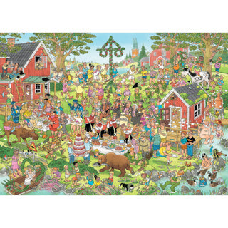 Puzzle Jumbo Jan van Haasteren - Fête de la Saint-Jean, 1000 pcs.