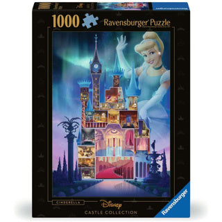 Puzzle Ravensburger Château de Cendrillon Disney - 1000 pièces.