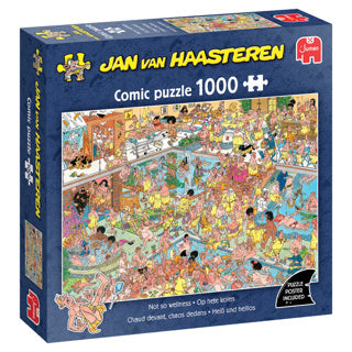 Jan van Haasteren - sur des charbons ardents - puzzle de 1000 pièces - puzzle