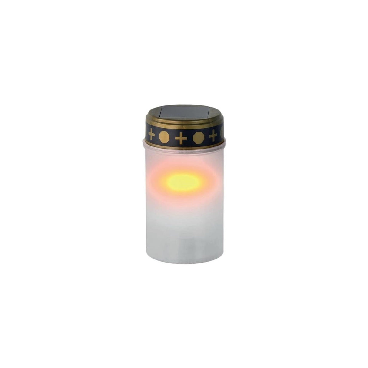 Lampe funéraire Z1 LED solaire blanc ø7xh20cm