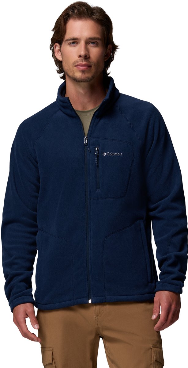 Columbia fast trek™ ii pull polaire à fermeture éclair complète - pull polaire à fermeture éclair complète - veste polaire homme - bleu - taille l