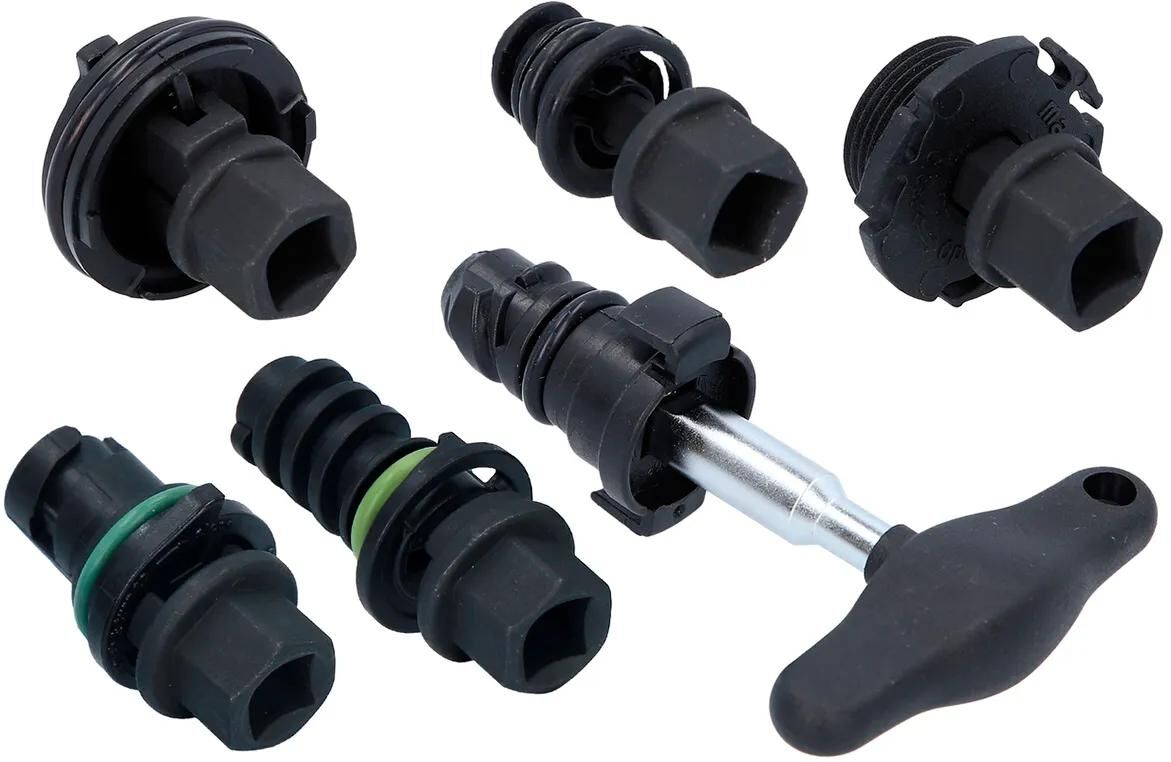 Ks tools ks-tools jeu d'inserts de service d'huile jeu de profils spéciaux d'huile 6 pièces. 3 8