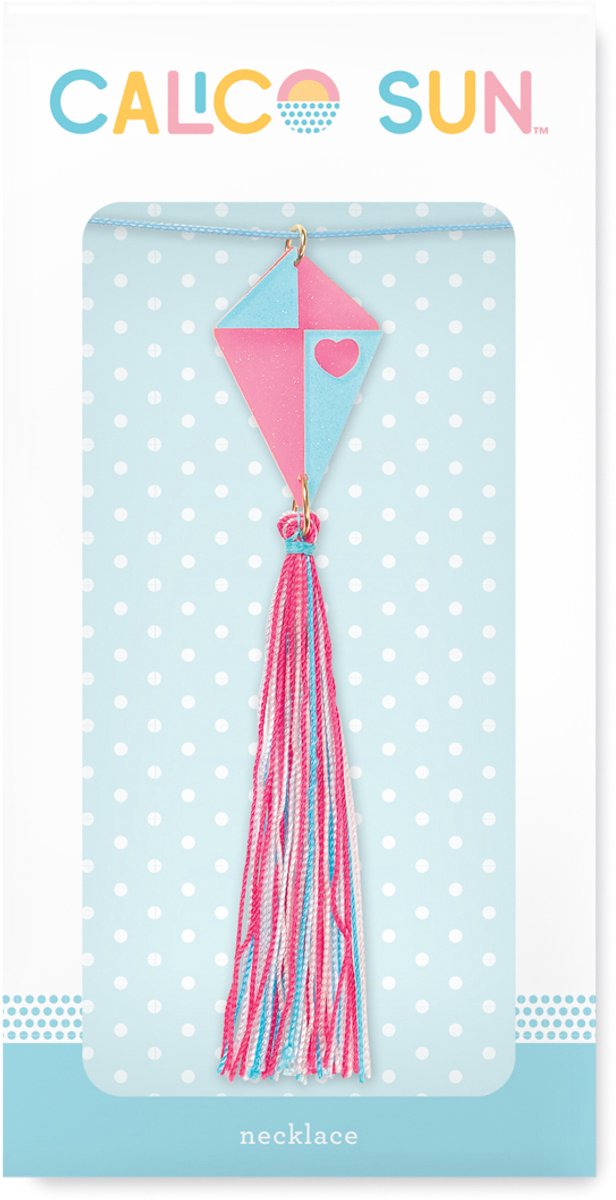 Soleil Calico - collier Alexa - cerf-volant