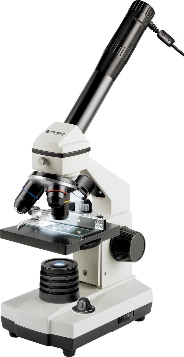 Microscope Bresser - biolux nv 20x-1280x - avec caméra USB