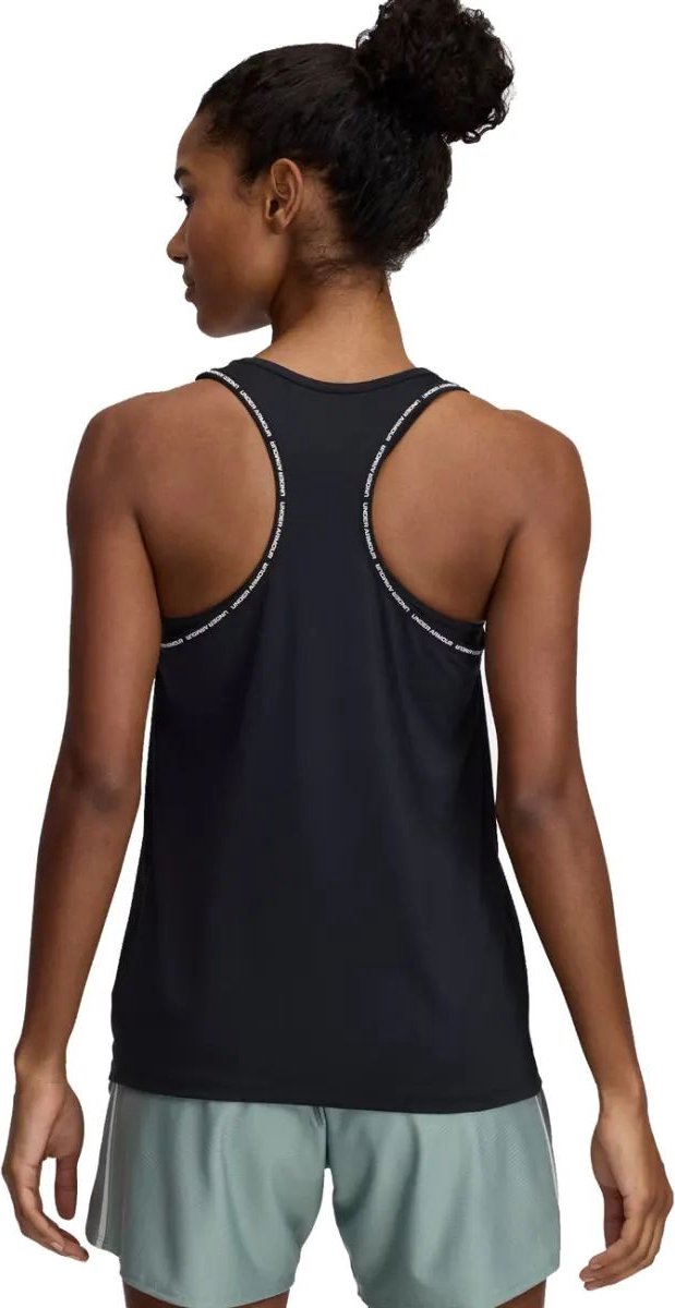 Under armour tech knockout tank dames sporttop - zwart