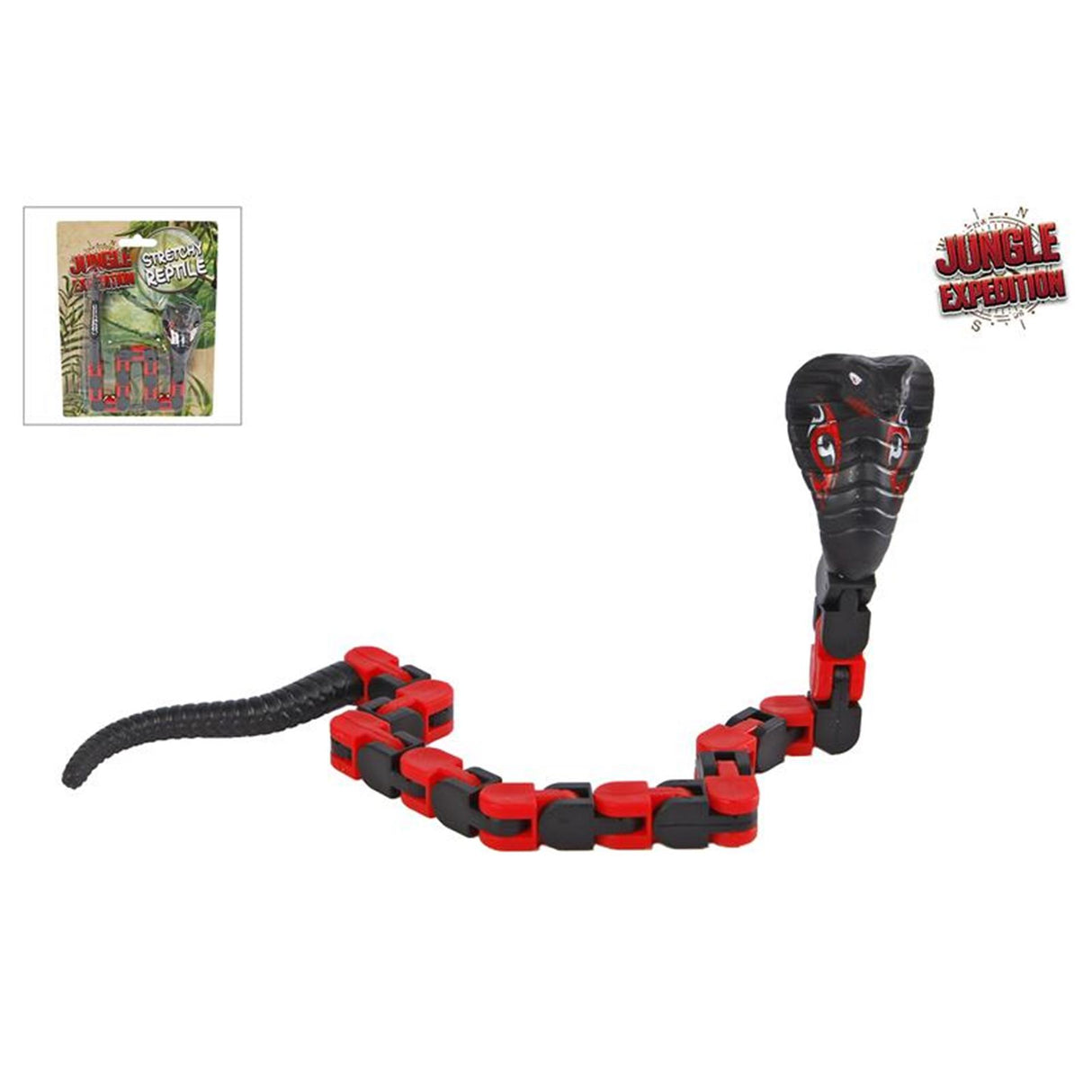 Collier cobra fidget expédition jungle