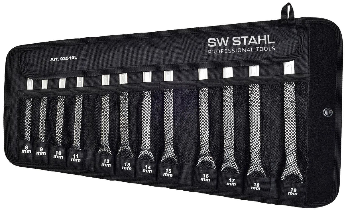 SW Stahl Jeu de clés à cliquet SW-Stahl 03510L Jeu de clés à cliquet à anneau 8-19 mm 12 pcs.