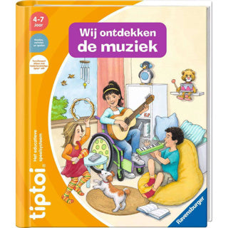 Ravensburger tiptoi livre on découvre la musique